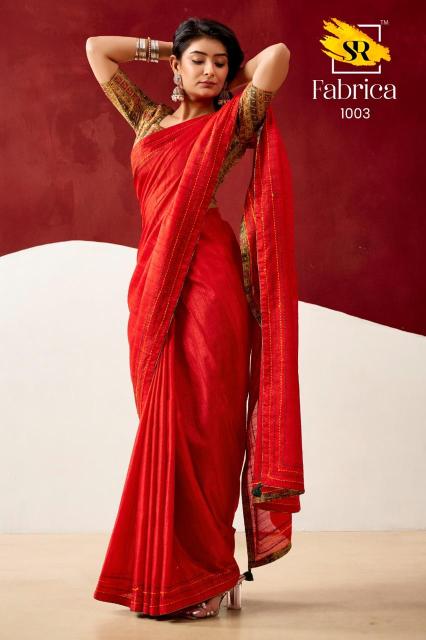 SR fabrica katha work saree best clothing wholesalers in india